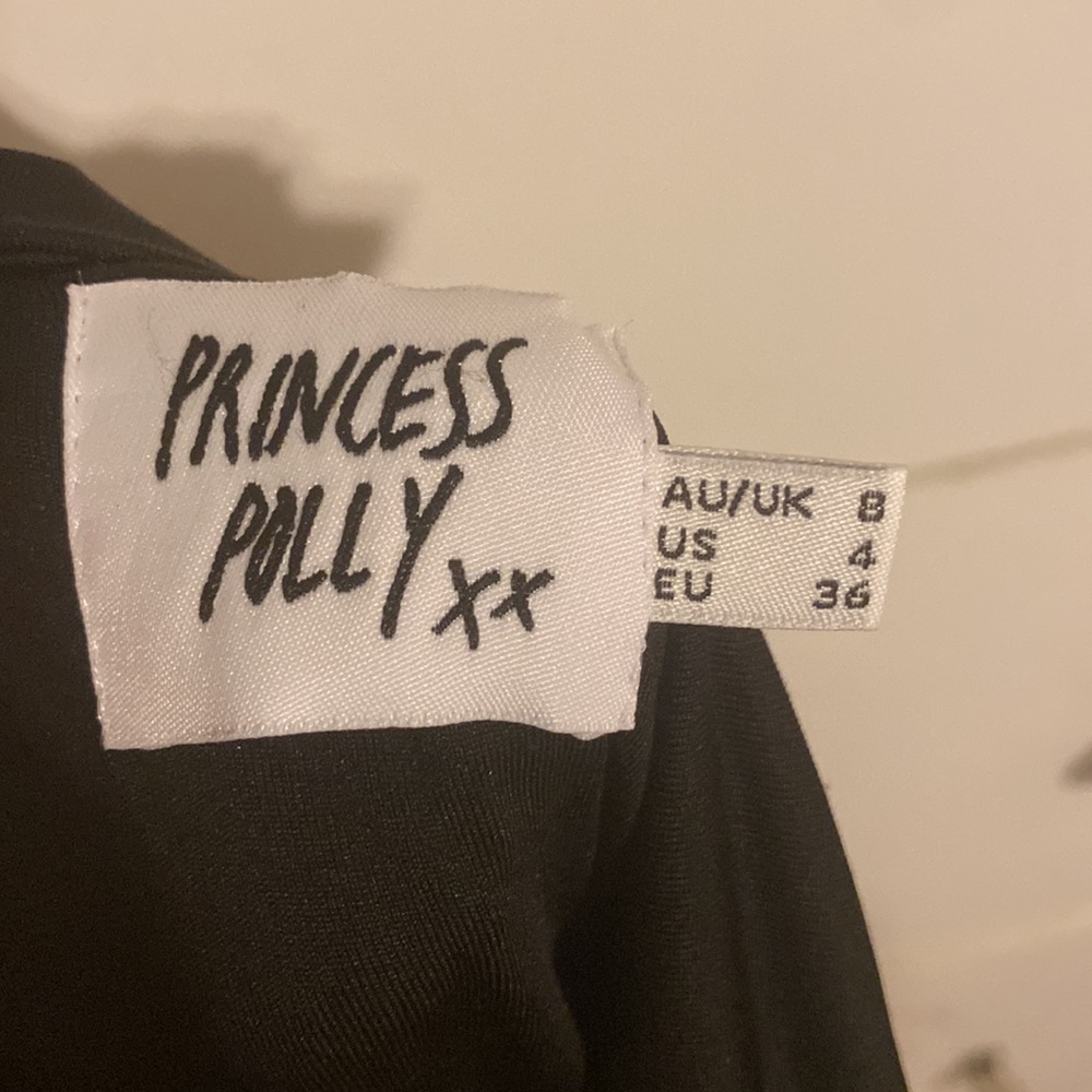 Princess Polly Eliza Mini Dress Black - Picture 4 of 4